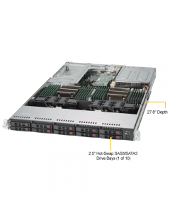 Supermicro SYS-1028U-E1CRTP+ 1U Rackmount SuperServer