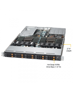 Supermicro SYS-1028U-TN10RT+ 1U Rackmount NVME SuperServer