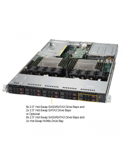 Supermicro SYS-1028UX-LL1-B8 1U Rackmount SuperServer NVME