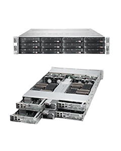 Supermicro 2U Twin2 Rackmount A+ AMD Opteron Server AS-2022TC-HTRF4