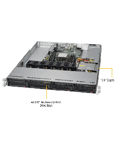 Supermicro 1U Rackmount Server SYS-5019P-WT Scalable Processors