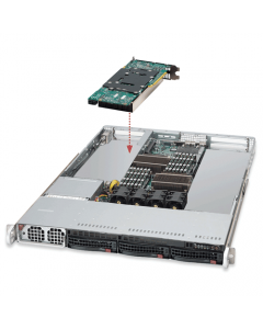 Supermicro 1U Rackmount Superserver SYS-6016T-GIBQF Server