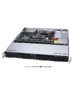 Supermicro 1U Rackmount Server SYS-6019P-MTR Scalable Processors
