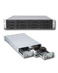 Supermicro  2U MultiNode Rackmount Server SYS-6026TT-D6IBQRF 