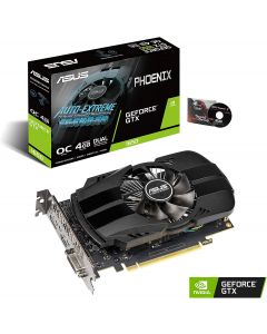 ASUS GeForce GTX 1650 4GB Phoenix Fan Overclocked Edition