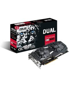 ASUS Radeon RX 580 8GB Dual-fan OC Edition GDDR5 DP HDMI DVI VR Ready